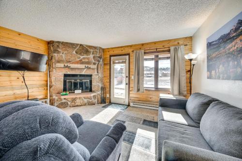 Granby Apartment | 2 Mi to Granby Ranch: Mtn-View Studio w/Perks
