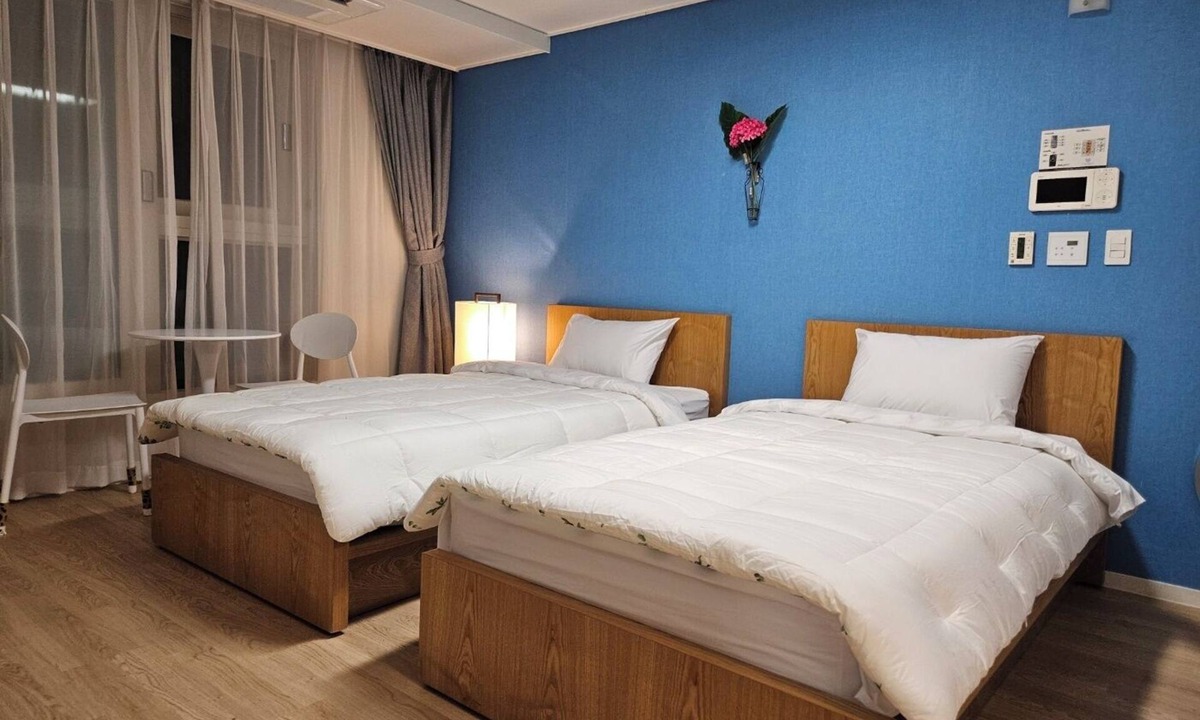 Haeundae Apartment | 2 minutes run to the beach, renewal 1-bedroom apartment in charming Busan WiFi