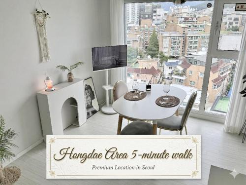 Sinchon-dong Apartment | #2 NEW open 신축건물 엘리베이터 짐보관 홍대입구역 도보5분 마포구 쇼핑