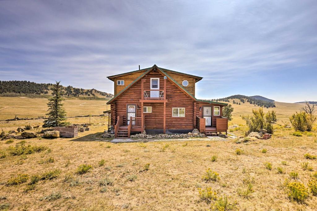 Como House | 22STR-00360 Fairplay Cabin w/Fire Pit, Mtn Views!