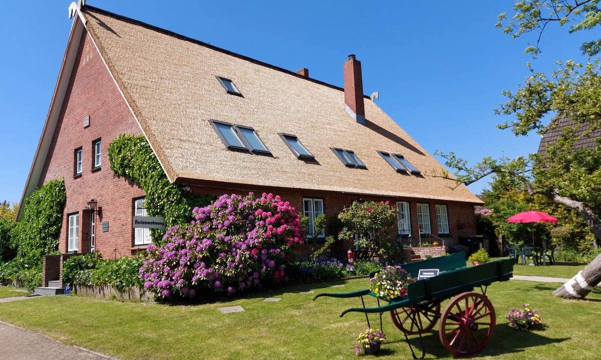 Duhnen House | 3 * apartment in the comfort of an old thatched farmhouse from 1746