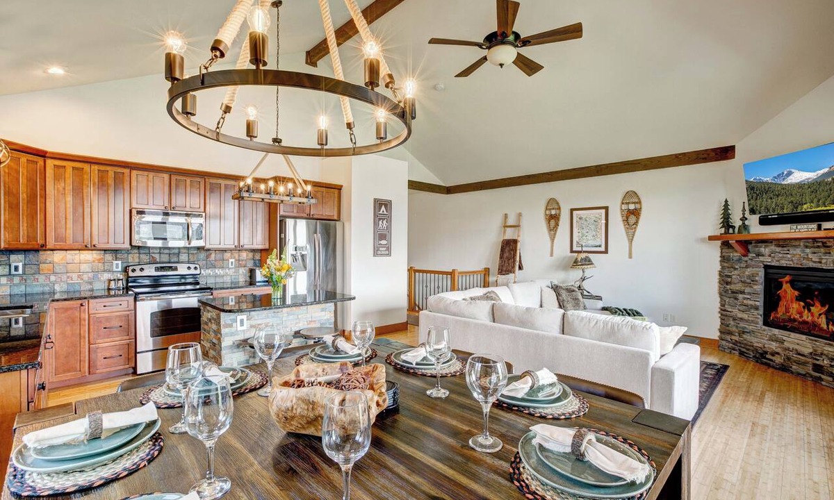 Estes Park Condo | 3 miles to RMNP-mountain and lake views right from deck- peaceful area of Estes