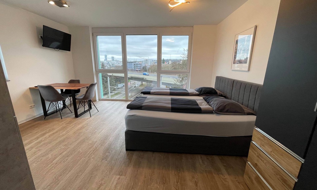 Stuttgart Apartment | 309 One-room apartment with double bed