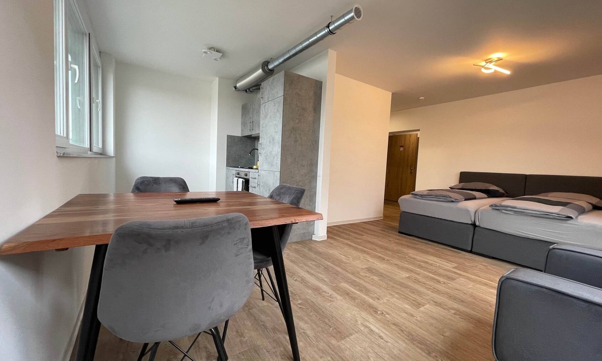 Stuttgart Apartment | 408 One-room apartment with double bed
