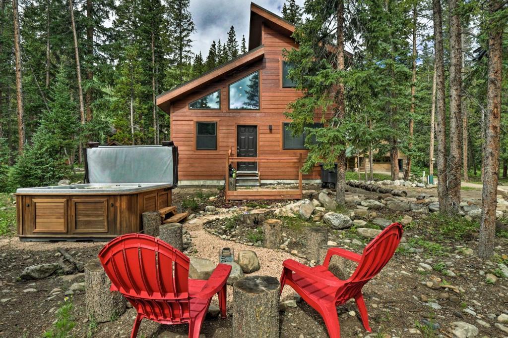 Sunny Slope House | 5 Mi to Ski Resort: Mtn-View Breck Home w/Hot Tub
