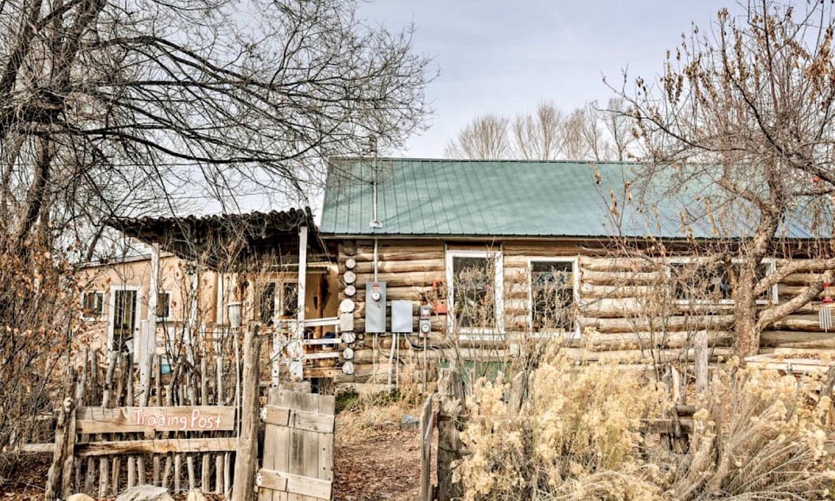 San Cristobal Cabin | Adobe Cottage on Organic Farm Stay near Taos, New Mexico