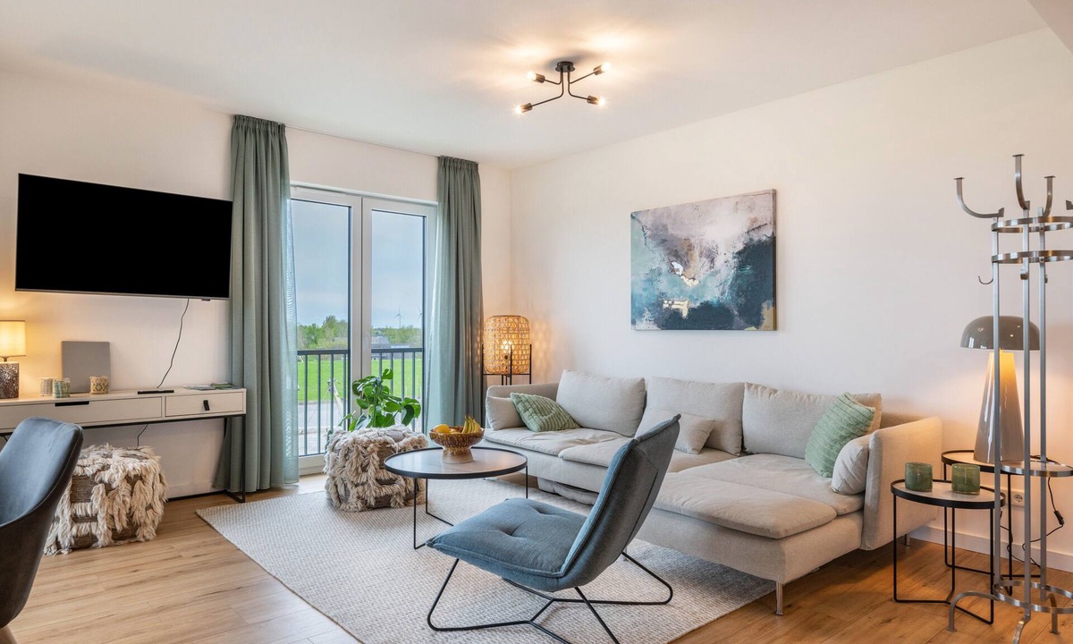 Pellworm Apartment | Apartment 'Möwe' with Sea View and Wi-Fi