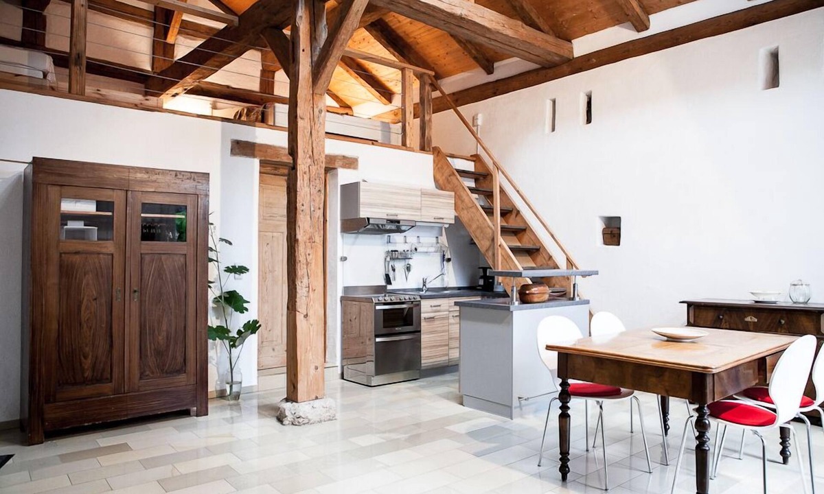 Schernfeld Apartment | Apartment/studio (converted barn, 40 sqm) with gallery