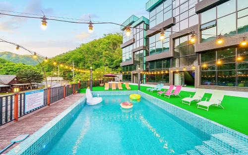 Oeseo House | Avianto kids poolvilla