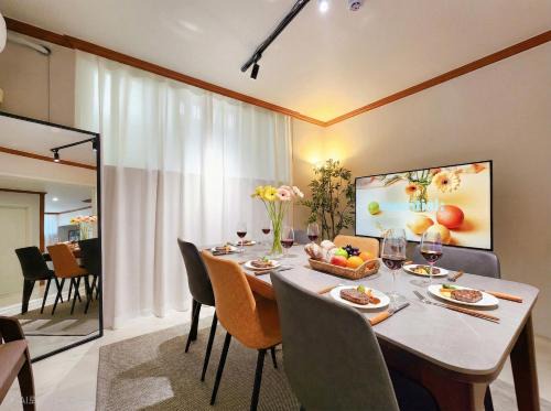 Busanjin Apartment | BeanHeaven, 전포역 4분,레트로 오락기, 무료짐보관,서면