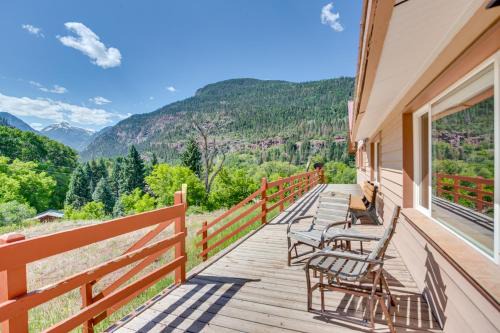 Ridgway House | Beautiful Ouray Home w/Patio - 3 Mi to Downtown!