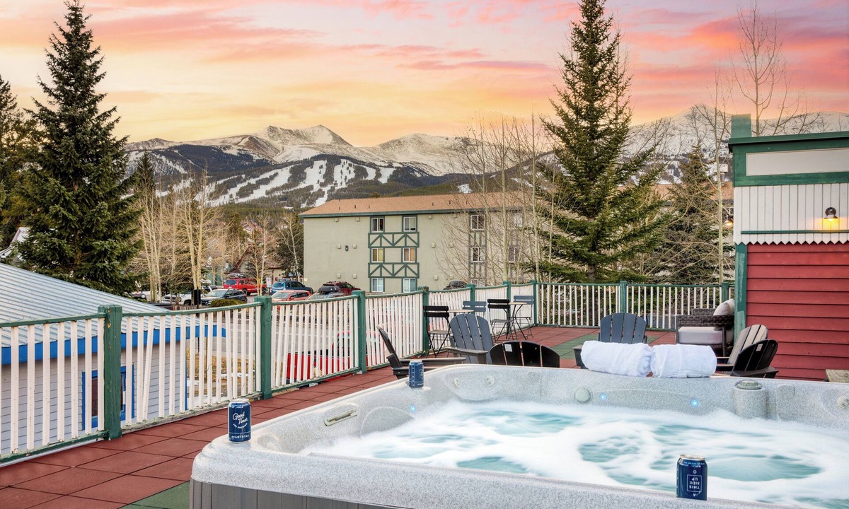 Historic District House | Breckenridge Retreat for 24 | Hot Tub, Firepit, & Scenic Rooftop Patio Views