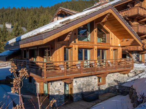 Meribel Ski Chalet | Chalet Airelles - Luxe et Confort au Pied des Pistes avec SPA et Services de Conciergerie - FR-1-613-52