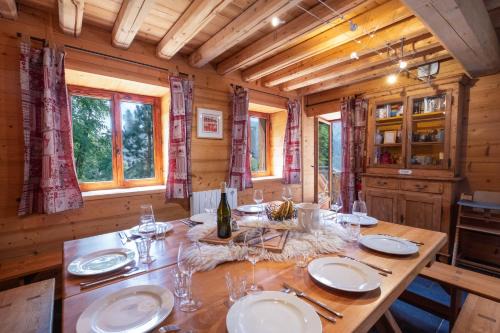 Le Villard Ski Chalet | Chalet L'Orcières, Spa Privé et Charme Montagnard