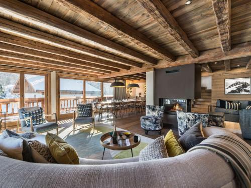 Le Raffort Ski Chalet | Chalet moderne à Méribel, 5 chambres, jacuzzi, proche télécabine - FR-1-566-14