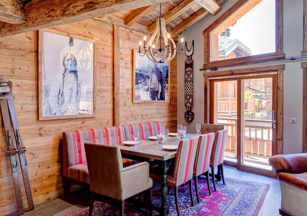Le Praz Ski Chalet | Chalet rénové au cœur du village, proche des pistes, 9 pers, WiFi inclus - FR-1-514-20