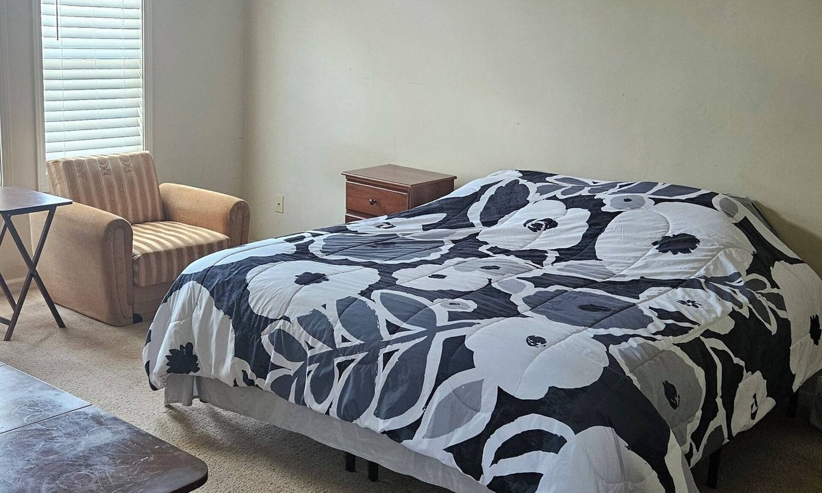 Kansas City House | Charming Master Bedroom Dedicated Bathroom