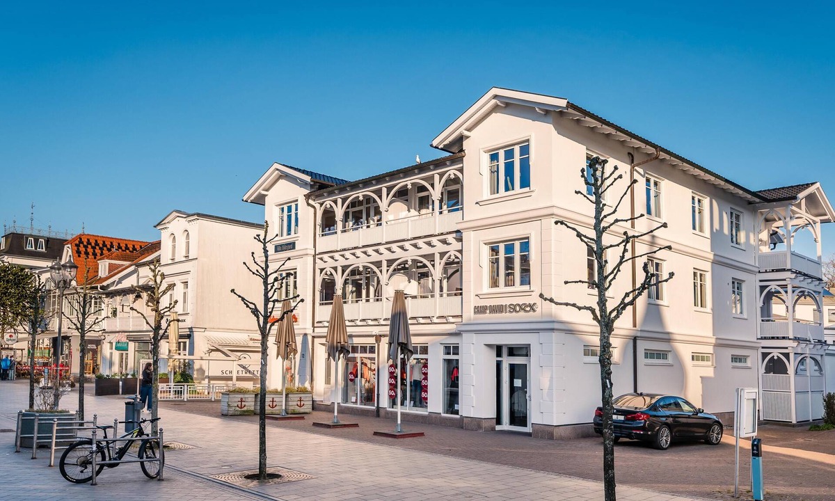 Binz Apartment | Close to the beach-2 room apartment with balcony-center of Binz-Villa Hildegard-App.1