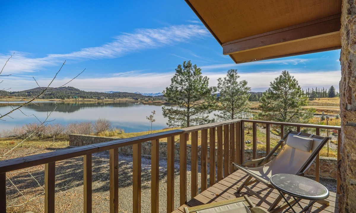 Lake Hatcher Park Condo | Experience the beauty of Pagosa Springs from this newly remodeled lakefront getaway in Lake Hatcher Park. Wake up to stunning mountain views, unwind by the water, and savor the tranquility of lakeside living with all the comforts of home.