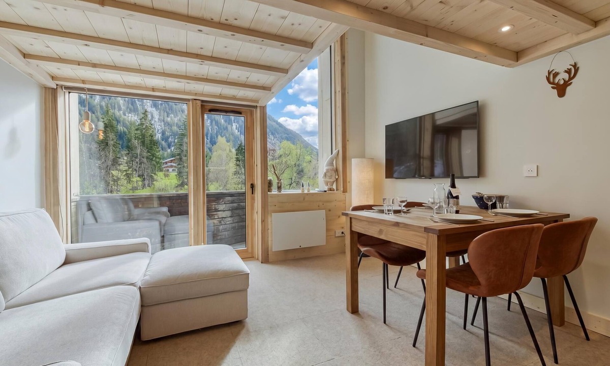 Argentiere Apartment | Grand Roc C15 280m from Slopes, Mont-Blanc View, Parking & WiFi, Argentière (Chamonix), France