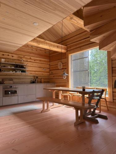 Syote Villa | Handcrafted Log Chalet Villa Aarreaitta