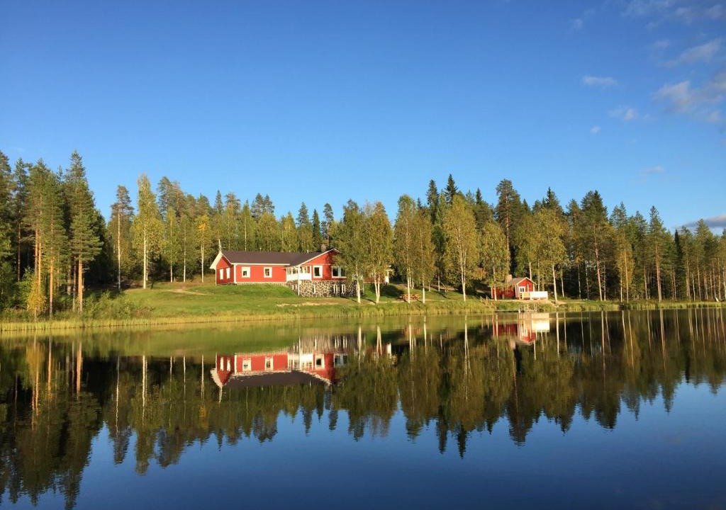 Sotkamo Villa | Hiiden Kämppäkartano iso vuokramökki lähellä Tiilikan kansallispuistoa