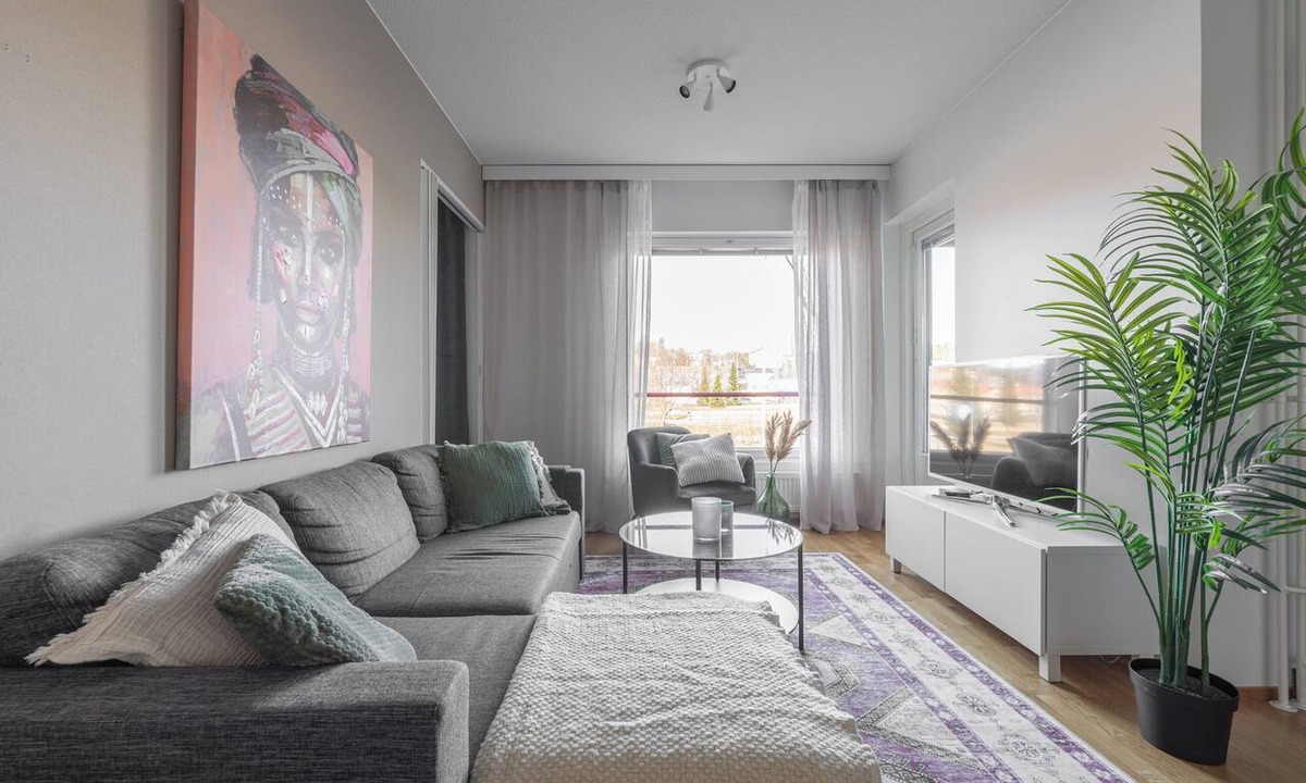 Kuopio Apartment | Homelike 1BR Apt. with Sauna & Parking
