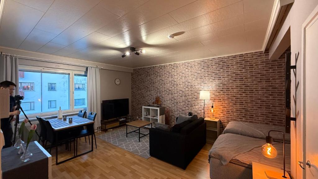 Kemi Apartment | Kemiapartments CITY IV, near snowcastle, premium studio, FREE park with heat plug
