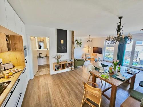Wolfegg Apartment | LÜFTLE neue gemütliche große Familien Ferienwohnung im Allgäu nähe Bodensee
