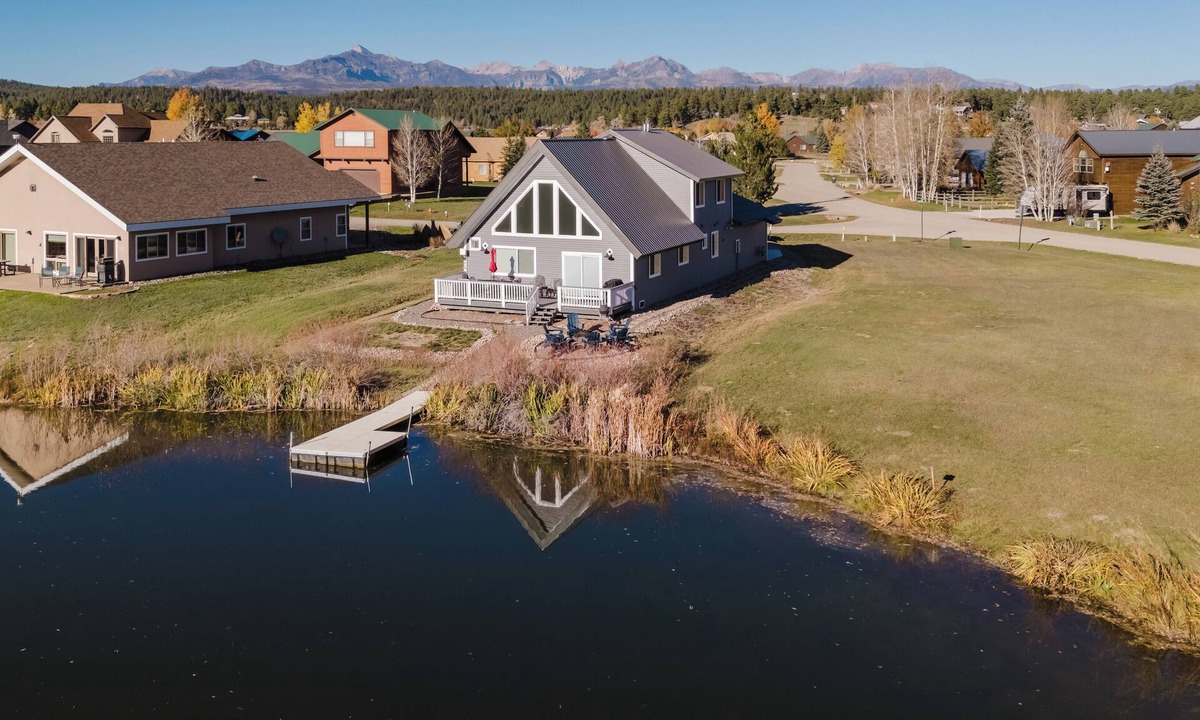 Pagosa Springs House | Lakeside Landing: NEW home ON Village Lake, 3 Bedroom, 2.5 Bath