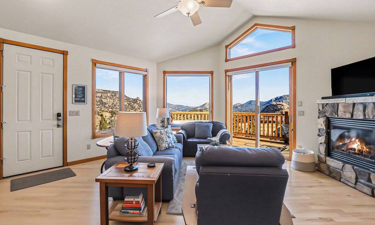 Estes Park Condo | Lakeside Retreat 19A - 2 BR Condo - Mountain and Lake Views