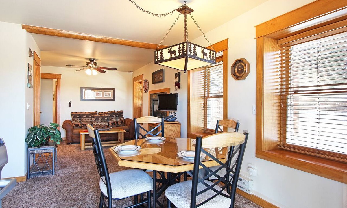 Estes Park Condo | Little Matterhorn 17A - 1 Br Condo with Fireplace and Mountain Views
