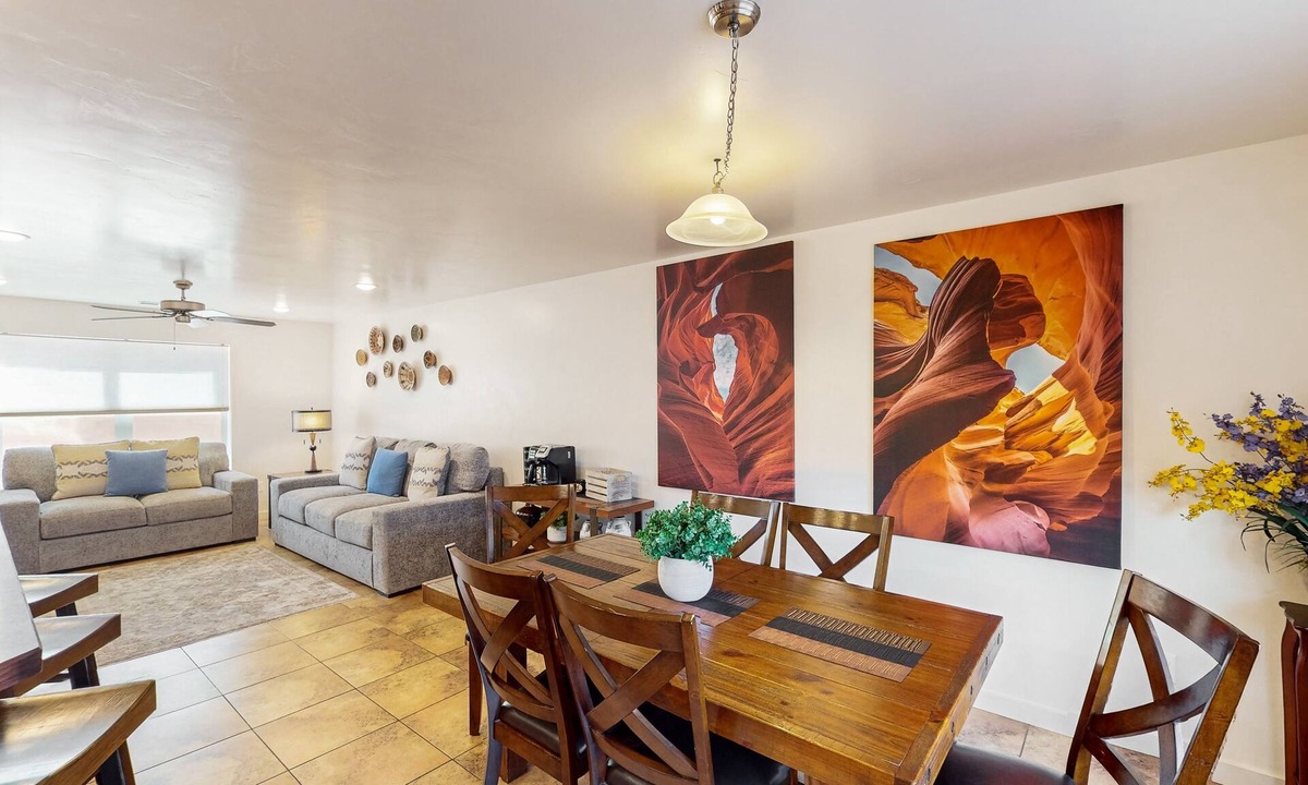 Moab South Valley House | Lovely townhome near town with pool, hot tub, playground, patio & tennis