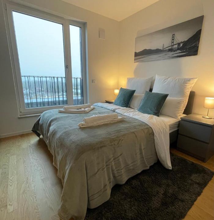 Schoenefeld Apartment | Luxeriöses Penthouse Apartment am BER Flughafen