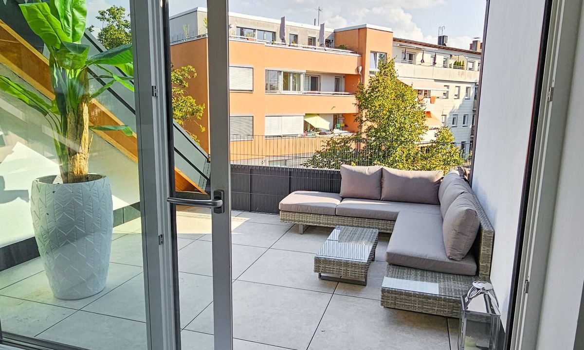 Obersendling Apartment | Luxus Dachgeschoss City Wohnung Neubau 80m²