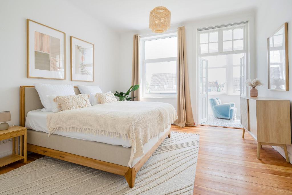 Pries - Friedrichsort Apartment | Modern Boho auf 145qm, 9 Gäste, Strandnah & Familienfreundlich