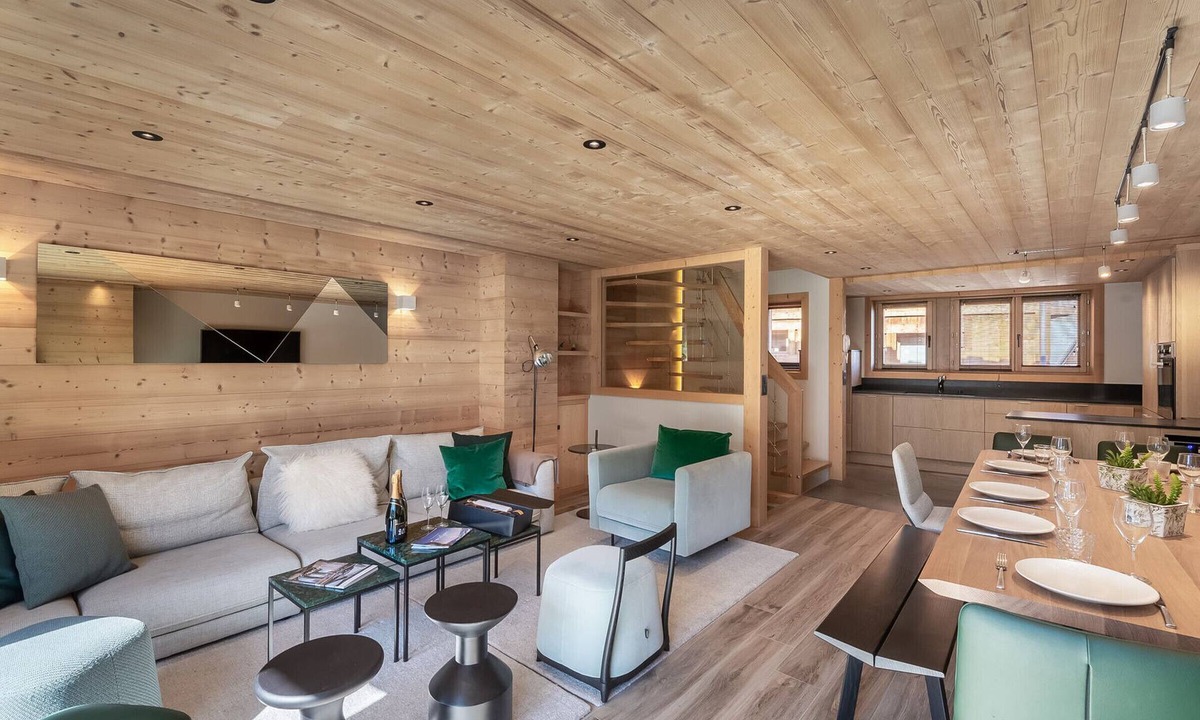 Le Raffort Ski Chalet | Modern chalet in Méribel with sauna