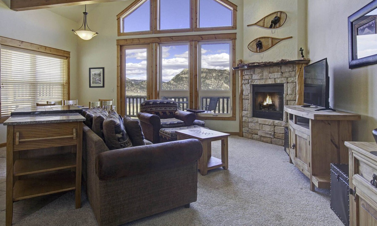 Estes Park Condo | Nisa Mountain 36 - 2 Br Condo with Lake and Mountain Views!