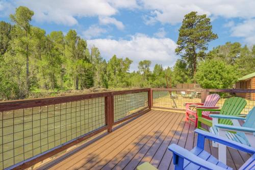 San Juan River Village House | Outdoor Oasis! Angler's Paradise in Pagosa Springs