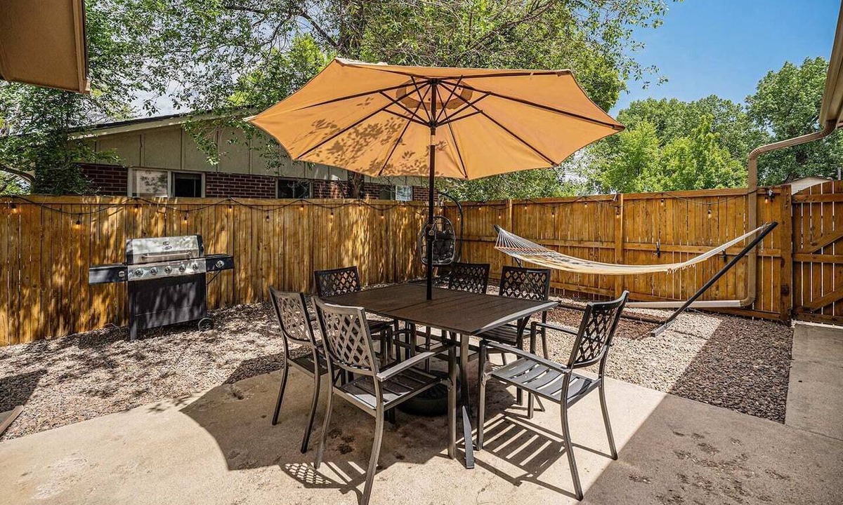 Wheat Ridge Apartment | Red Rocks Retreat with Fenced Yard