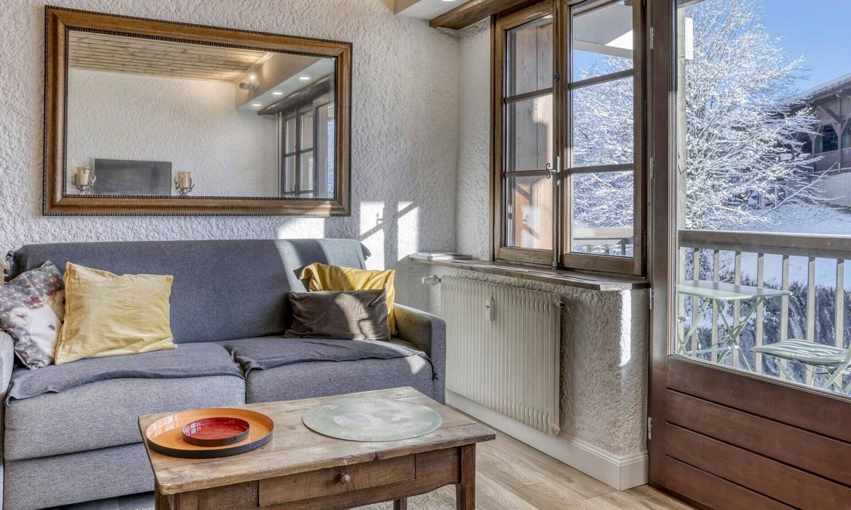 Le Planellet Apartment | Renovated Studio in Mégeve - 4 pers, Wifi
