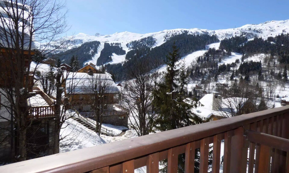 Meribel Centre Apartment | Residence L'edelweiss - Nice 3 room apartment located in a quiet environment in the center of Méribel and close to the ski slopes
