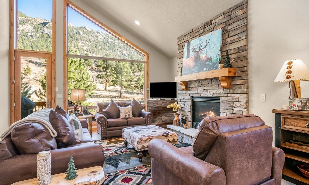 Estes Park House | River Rock Retreat – Townhome on Fall River, Near RMNP Entrance – EV #6032