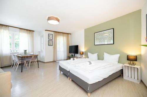 Heuchelhof Apartment | Ruhige Ferienwohnung mit Terrasse am Rande von Würzburg