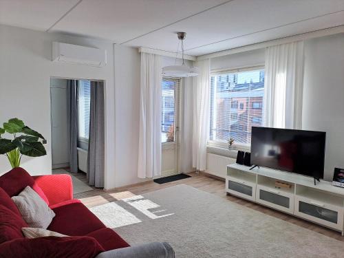 Oulu Apartment | Saunallinen kaksio ilmastoinnilla ja autopaikalla!