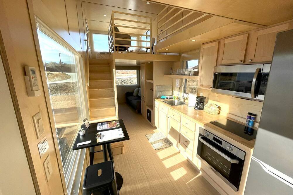 Pear Park Cabin | Secluded Tiny House Oasis in Grand Junction: Nature's Perfect Glamping Hideaway in Colorado