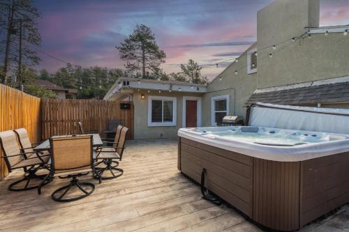 Cascade House | Sky Mountain Retreat Hot Tub & Fire Pit with Views