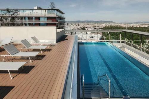 Erdberg Apartment | Skyline Suite - schick über Wien