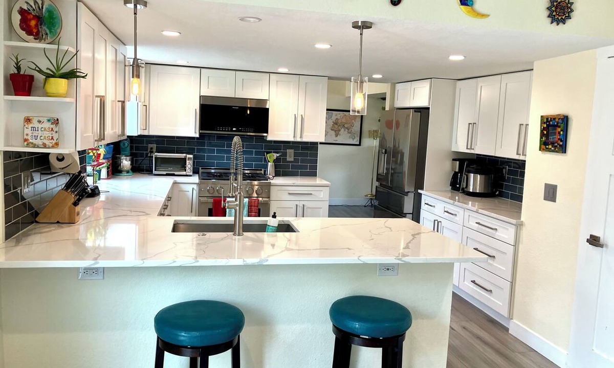 Lafayette House | Spacious 4-bedroom house in Lafayette one block from lake.
