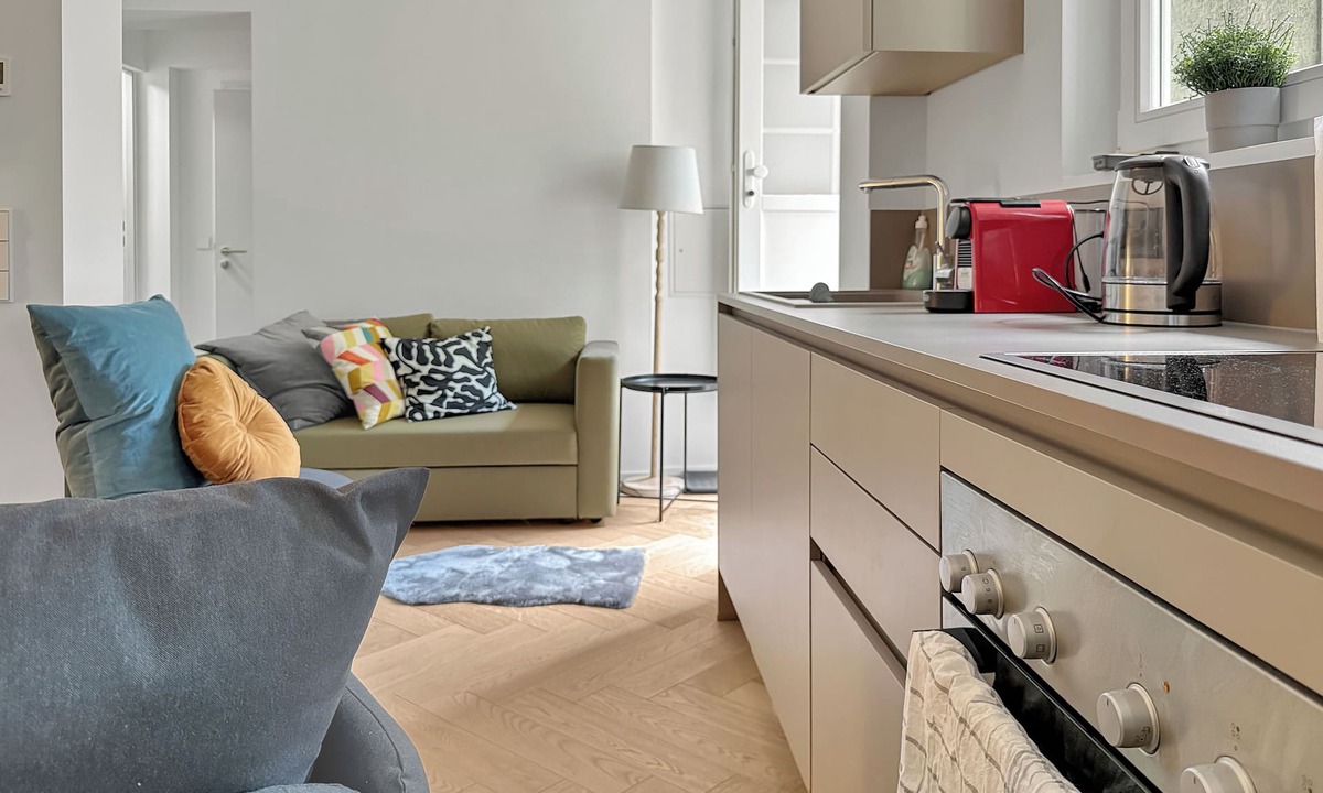 Lehen Apartment | Stgt Gartenwohnung mit Patio – 4 Pers.